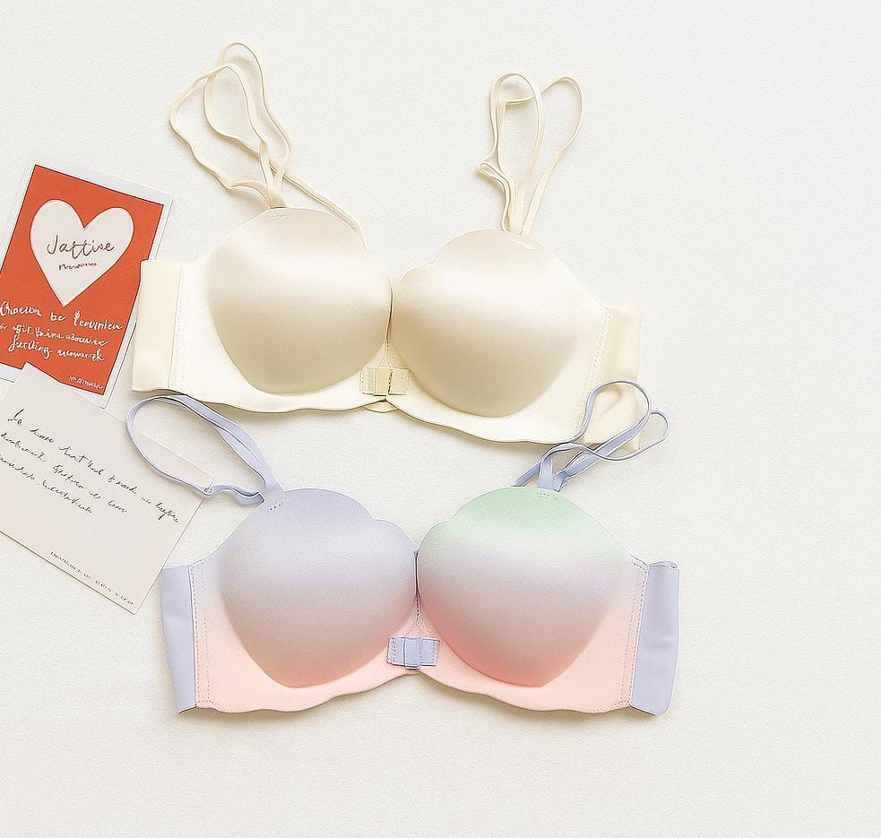 Stylish Push Up Heart Shape Bra for Women β Comfortable Padded Lingerie | Sexy Adjustable Straps