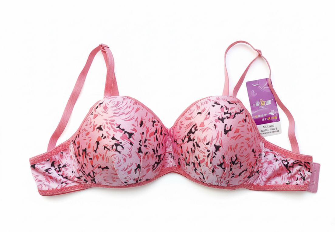 Cheetah Print Padded Bra – Stylish, Comfortable & Supportive Lingerie for Women
