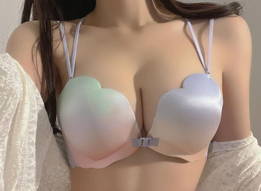 Stylish Push Up Heart Shape Bra for Women – Comfortable Padded Lingerie | Sexy Adjustable Straps